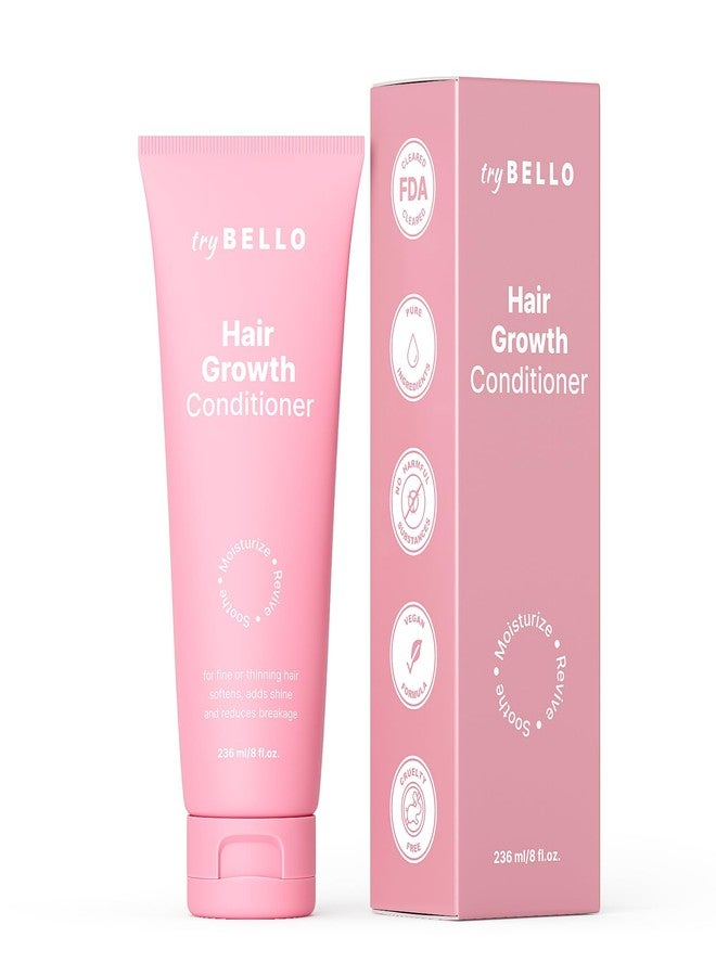Trybello Hair Growth Conditioner | Deep Moisture & Repair for Dry, Damaged and Color Treated Hair | Aloe Vera, Turmeric & Urucum Extract | Vegan, Sulfate Free, Non-Toxic Hydrating Conditioner - Image 1